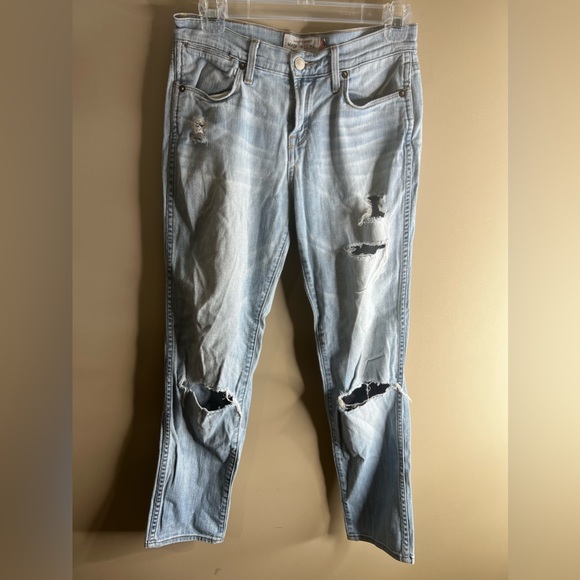 Lucky Brand Charlotte rail ankle jeans 0 25 distressed - Picture 7 of 12